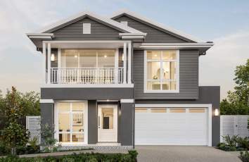 cobbitty display homes two storey st.clair 37 three hampton facade