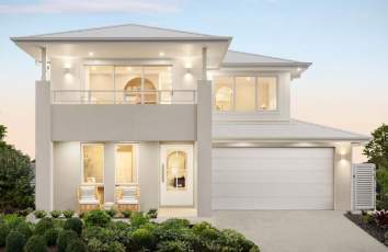 architectural new home design valiente three wilderness facade