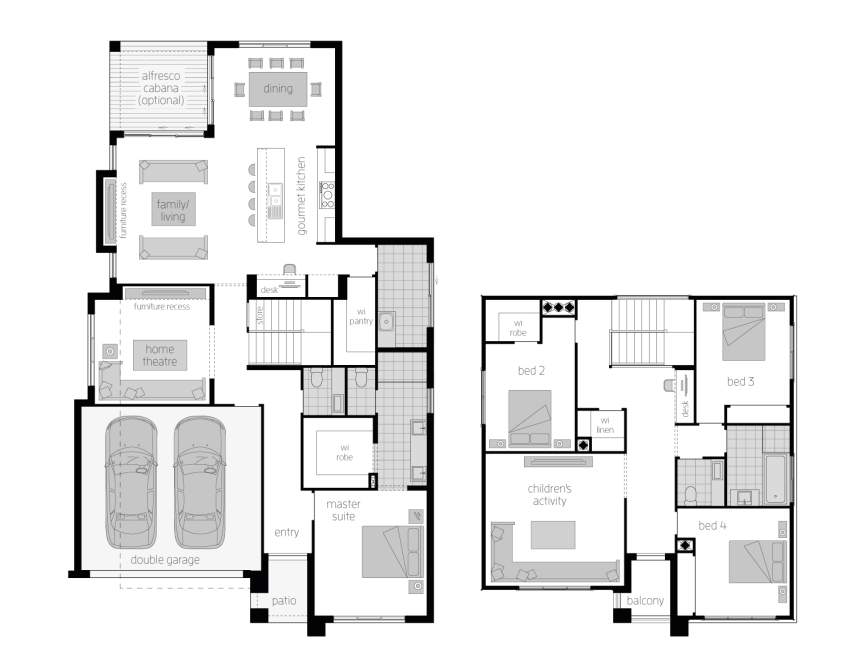 Architectural New Home Designs - Cranbourne 32 House Plans