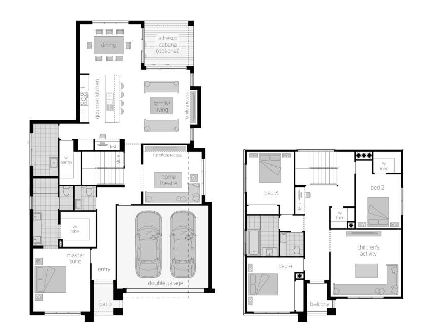 Architectural New Home Designs - Cranbourne 32 Floor Plans