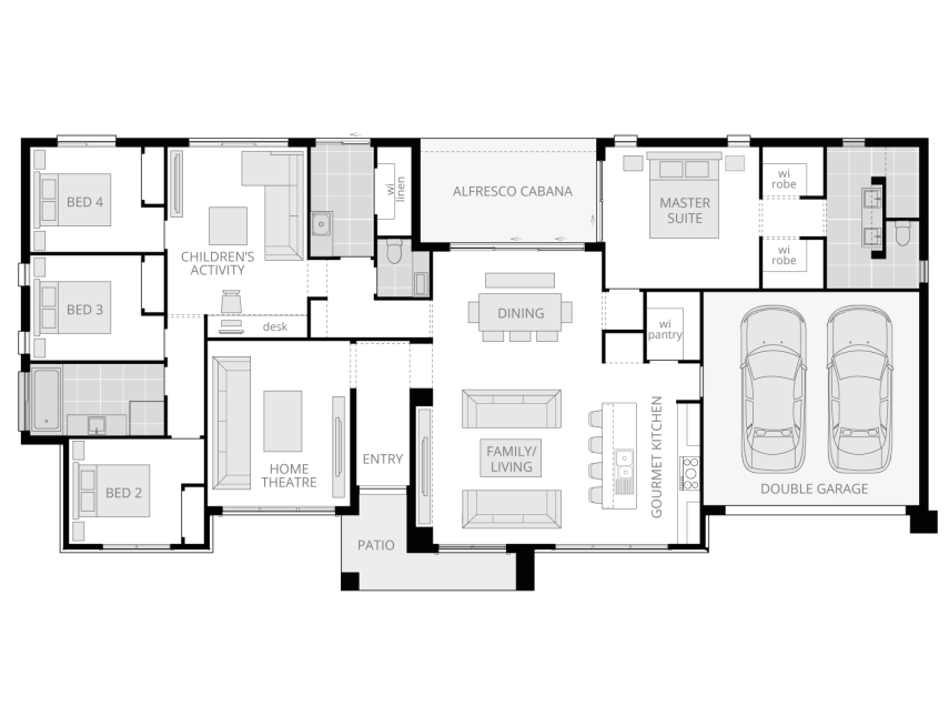 Architectural New Home Designs - Cumbria House Plans