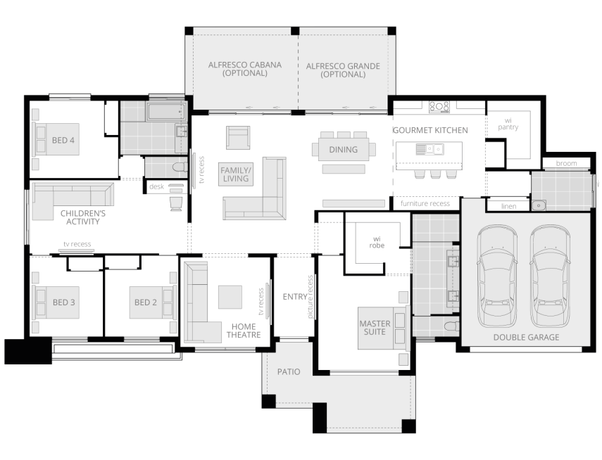 Esperance Executive- Acreage Floor Plan- McDonald Jones