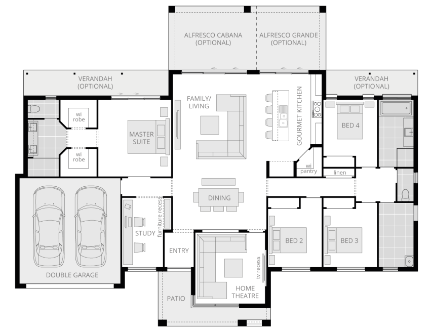 Lyndhurst- Acreage Floor Plan- McDonald Jones