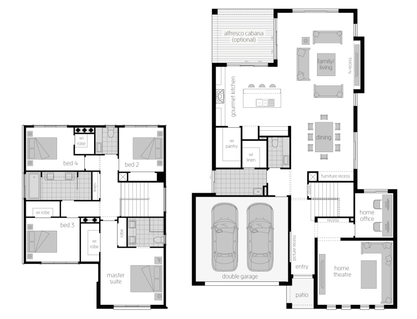 Architectural New Home Designs - Elanora 32 Floor Plans