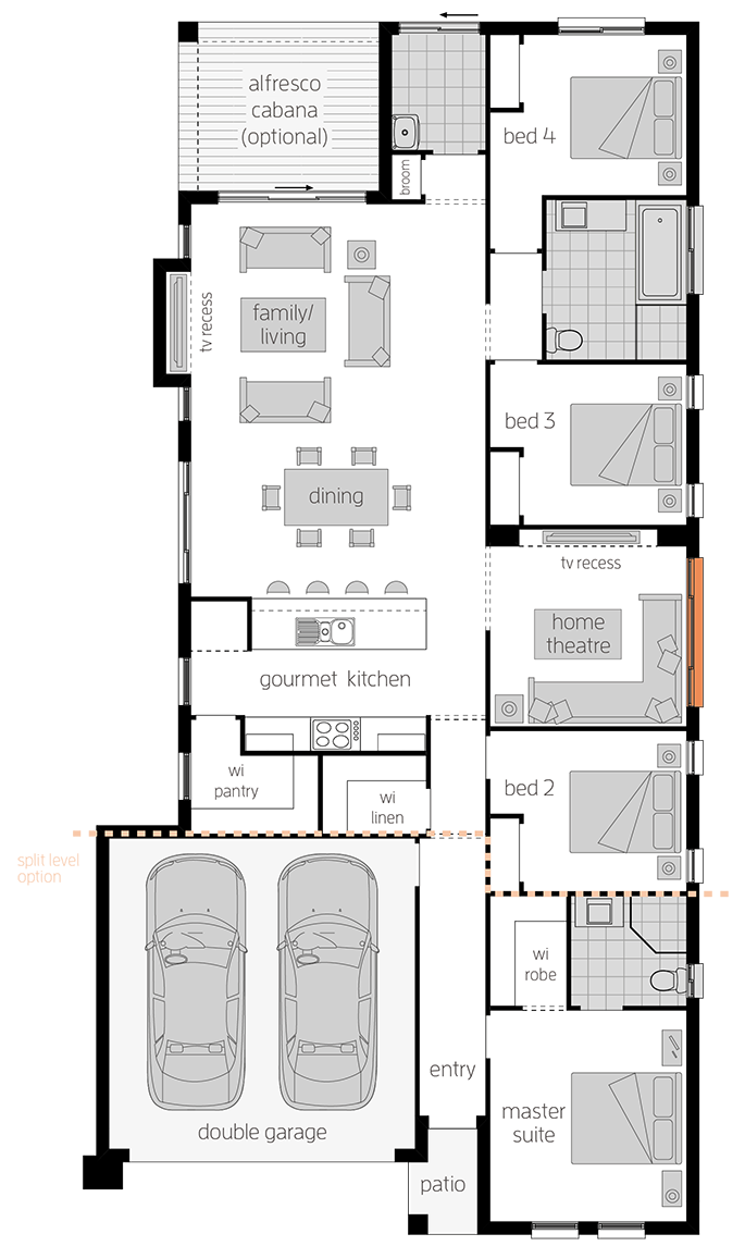 Cordova Cordova - Single Storey Floor Plan - McDonald Jones