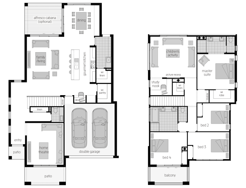 Two Storey House Design Australia Castleton McDonald