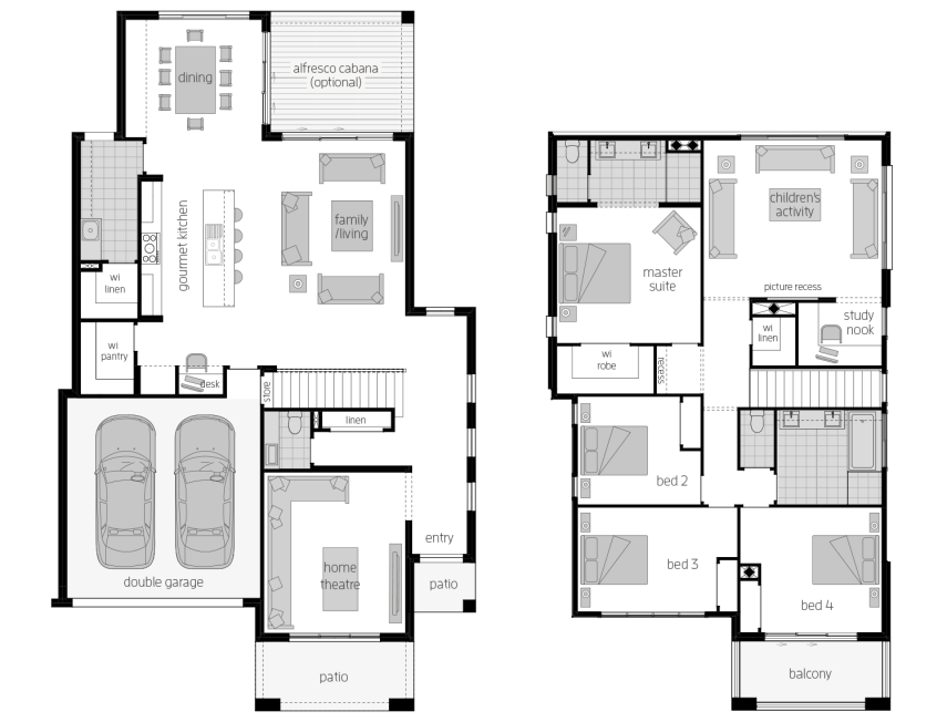 Two Storey House Design Australia Castleton McDonald