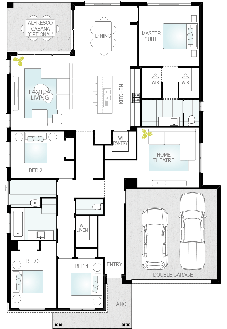 Mendoza Single Storey House and Land Package Claremont Meadows