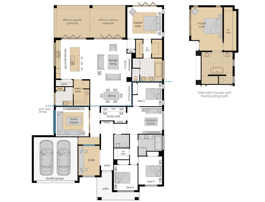Miami Executive 16- Single Storey Floor Plan Upgrade Miami Executive 16- Single Storey Floor Plan Upgrade- McDonald Jones