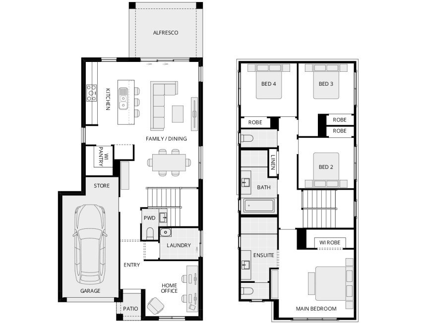 Metro by Mcdonald Jones - Chelsea 21 floorplan lhs