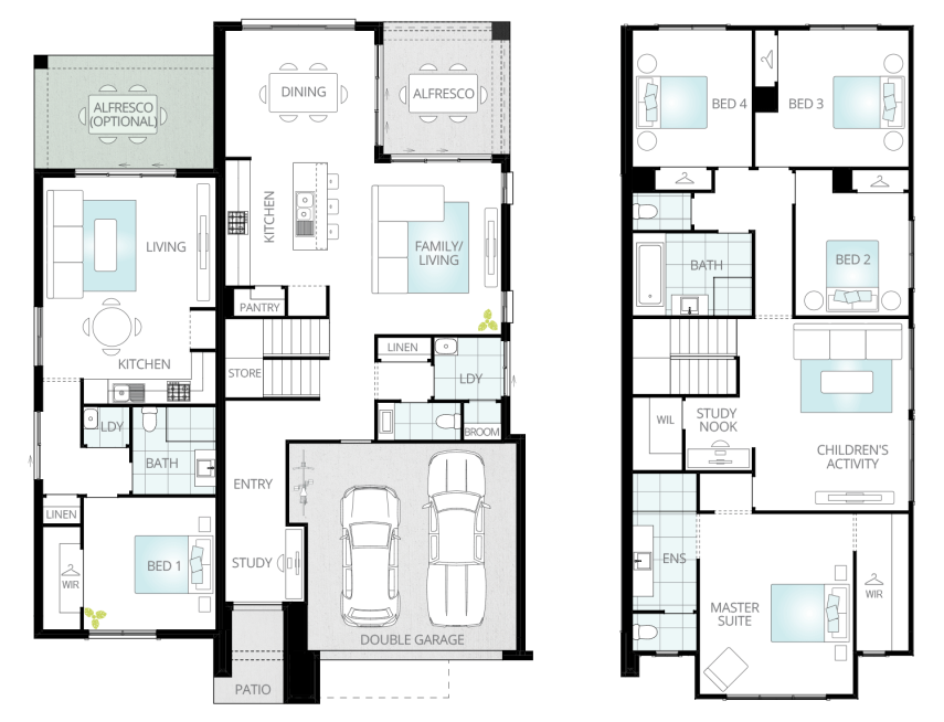 Architectural New Home Designs - Soria FloorPlan 