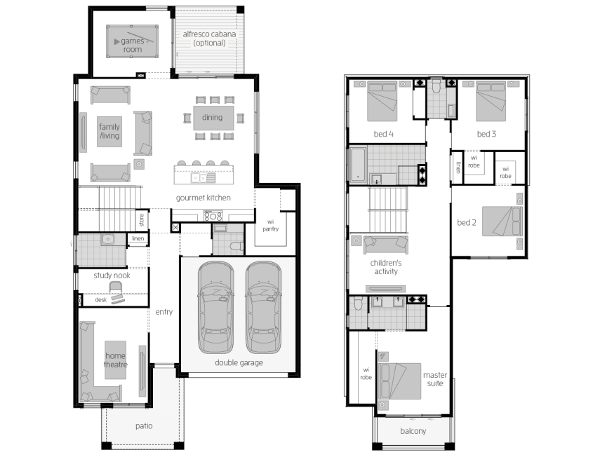 Architectural New Home Designs - Sevilla 32 Floor Plans