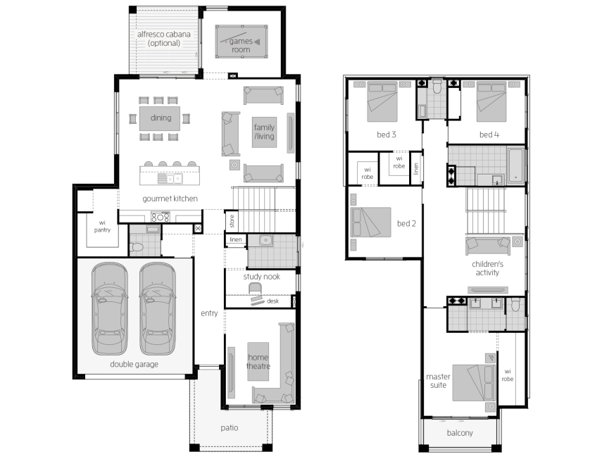 Architectural New Home Designs - Sevilla 32 Floor Plans