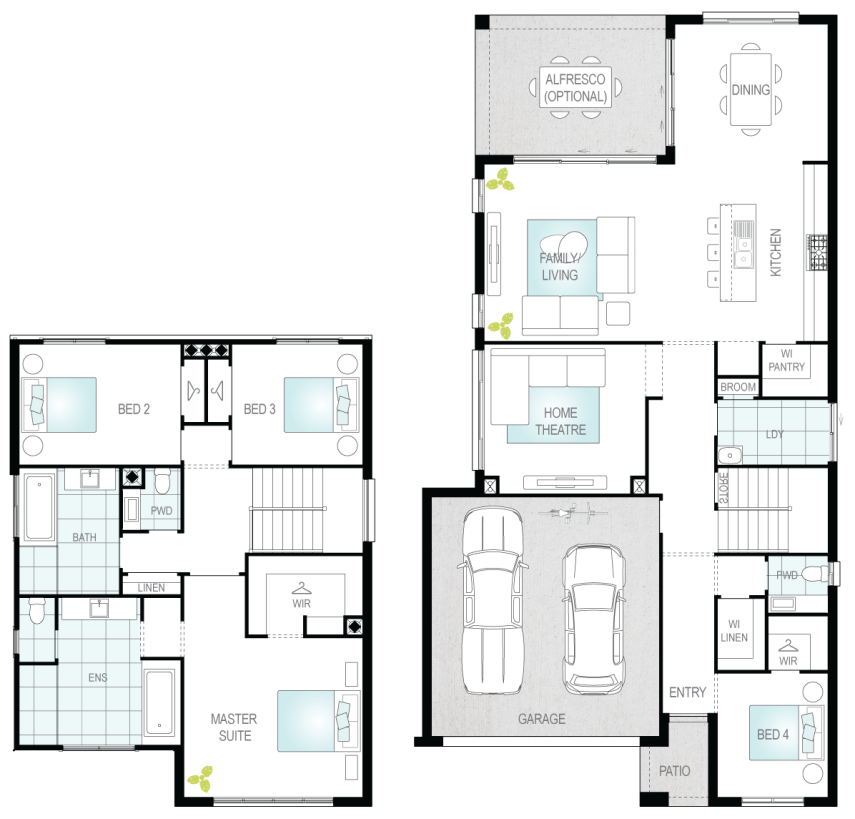 Architectural New Home Designs - Winton One House Plan