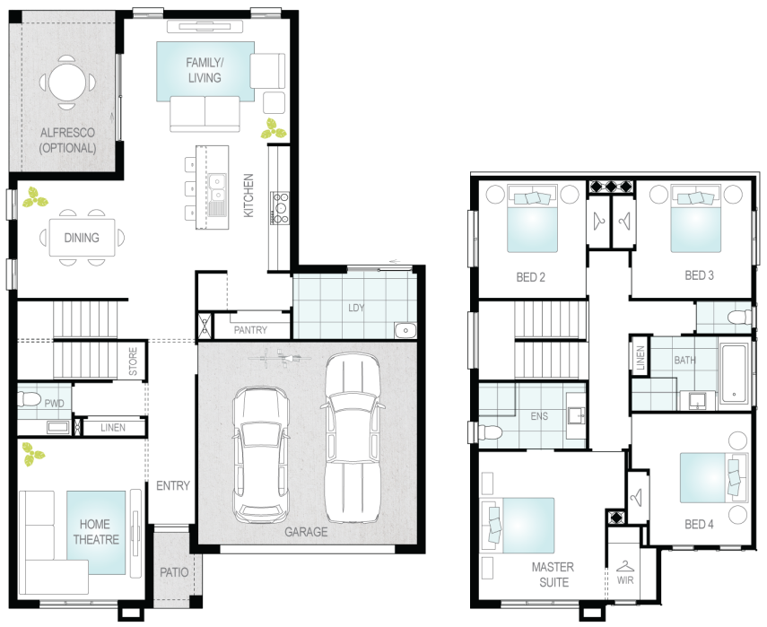 Architectural New Home Designs - Suzuka House Plan 