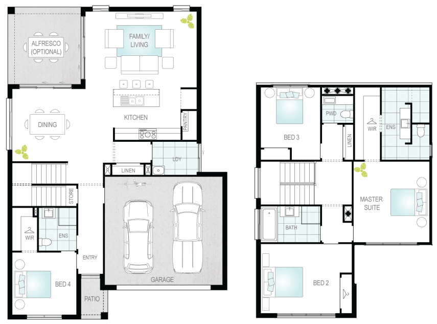 silverstone two house and land package googong