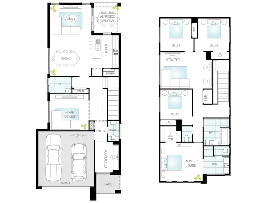 clemente-now-two-storey-standard-floorplan-lhs