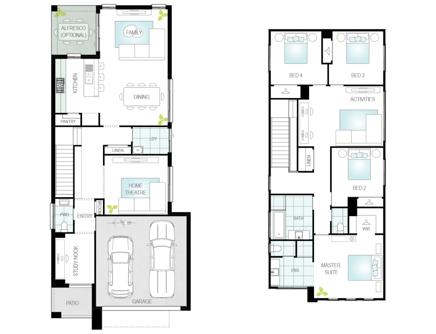 clemente-now-two-storey-upgrade-floorplan-lhs