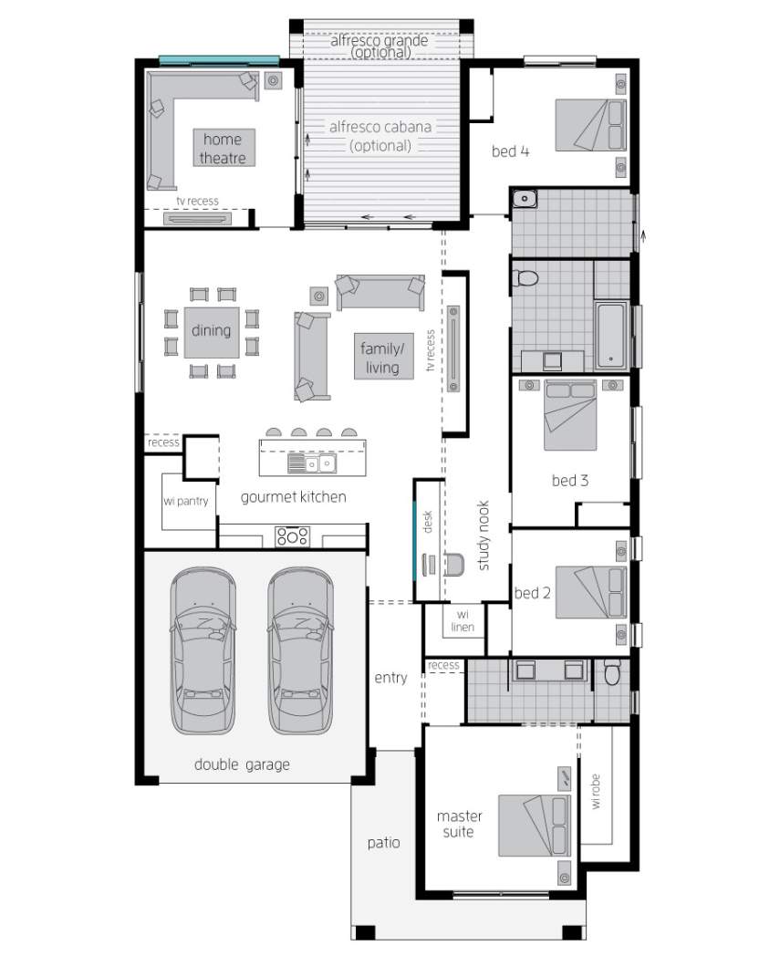 Floor Plan - Essington One - McDonald Jones Floor Plan - Essington One - McDonald Jones