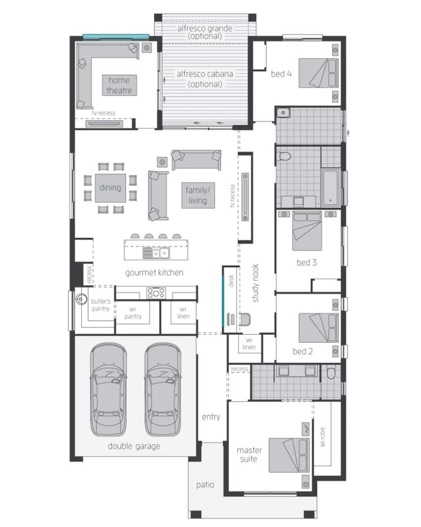 Floor Plan - Essington Two Floor Plan - Essington Two - McDonald Jones