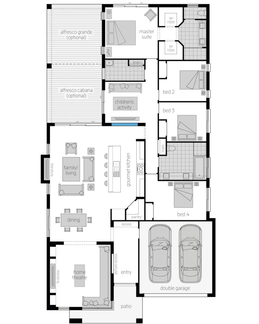 Floor Plan - Monte Carlo Floor Plan - Monte Carlo - McDonald Jones