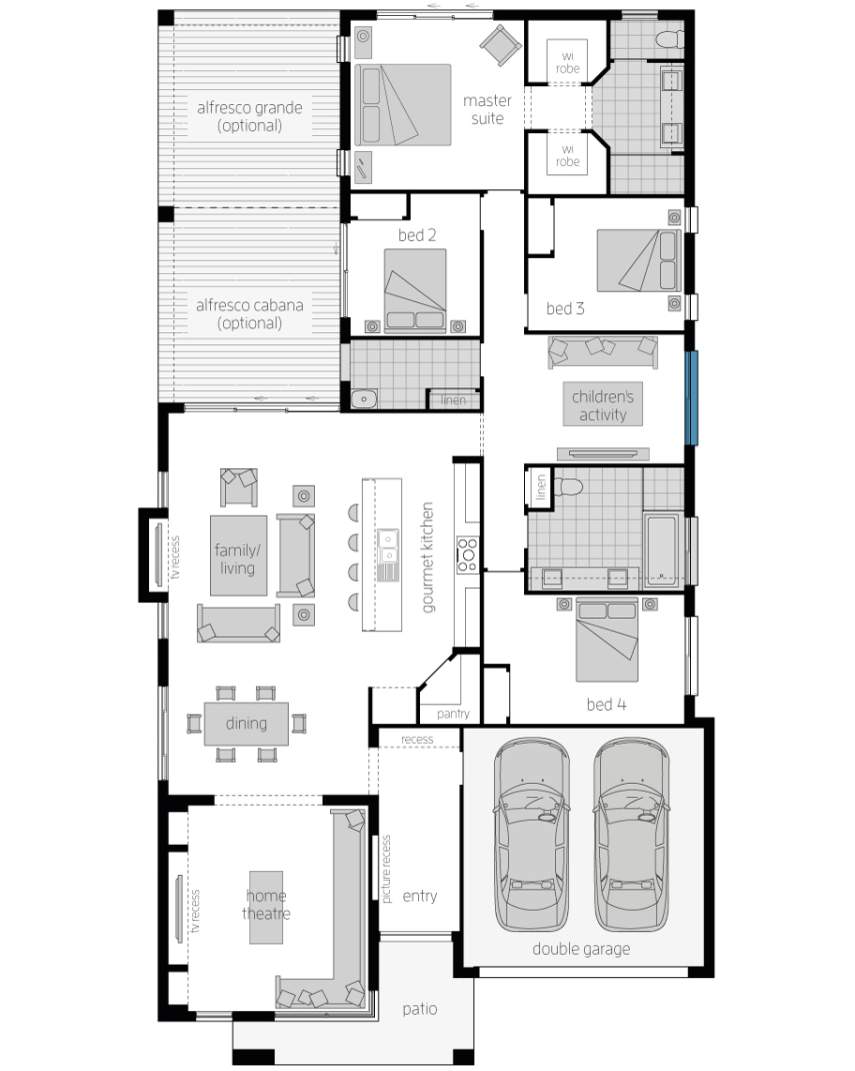 Floor Plan - Monte Carlo Floor Plan - Monte Carlo - McDonald Jones