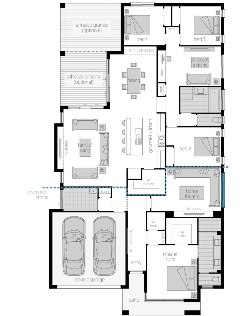 Seaview Beautiful New Home Design Mcdonald Jones Homes