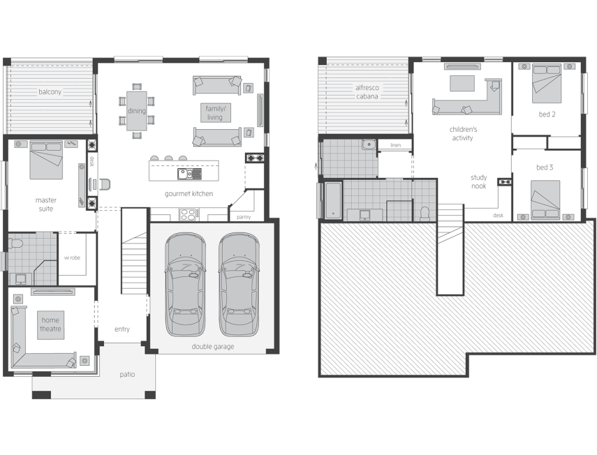 Ontario Inspired Narrow House Plans The Designers Ontario Inspired Narrow House Plans