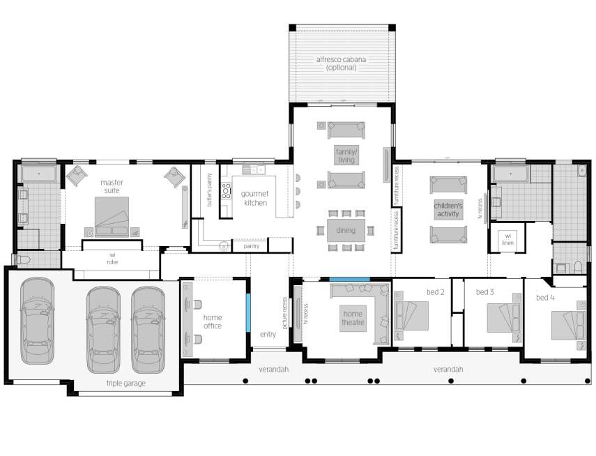 Bronte Acreage Homes Designs Mcdonald Jones Homes