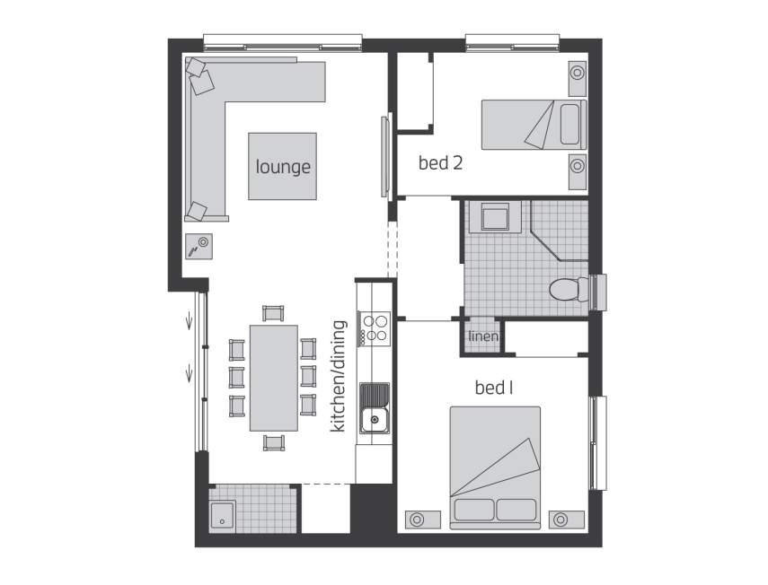 Granny Flat Designs And Studio Suites Mcdonald Jones Homes