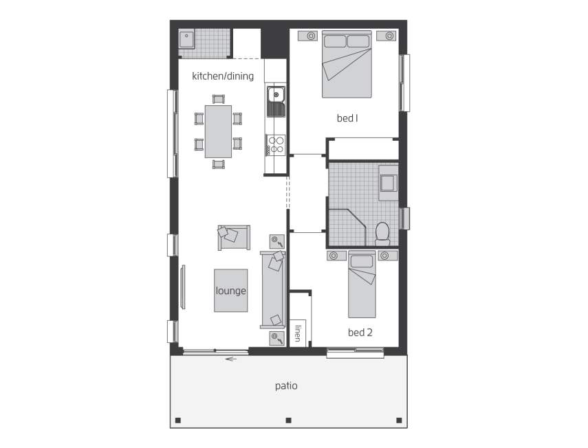 Granny Flat Designs Studio Suites Mcdonald Jones Homes