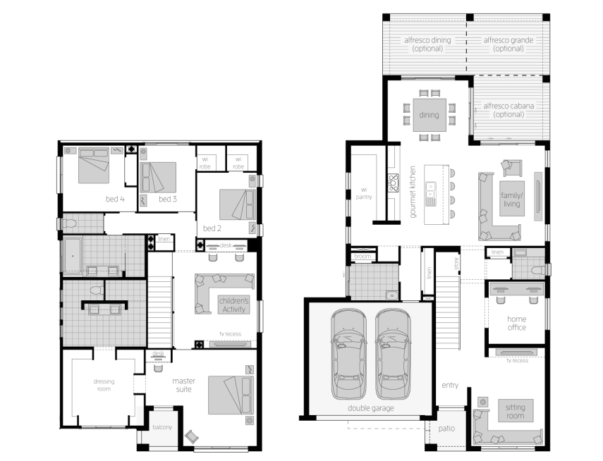Architectural New Home Designs - Metropolitan 35 House Plans