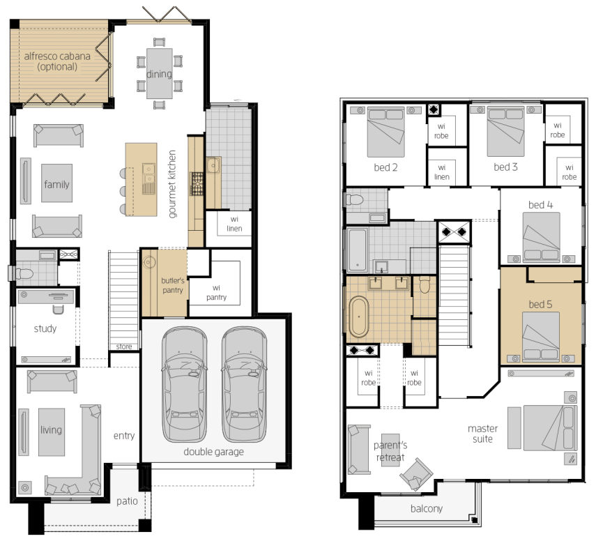 Saxonvale 33 One- Two Storey Floor Plan Upgrade Saxonvale 33 One- Two Storey Floor Plan Upgrade- McDonald Jones