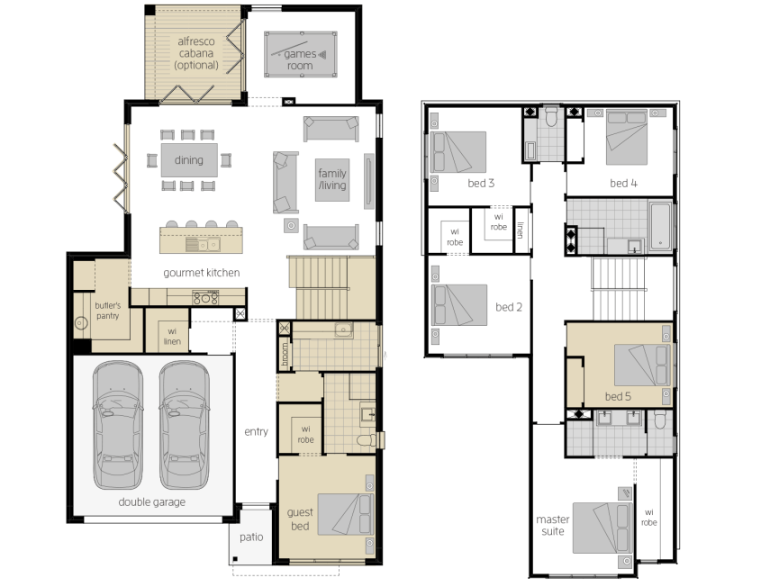 Sevilla 32- Two Storey Upgrade Floor Plan Sevilla 32- Two Storey Upgrade Floor Plan- McDonald Jones