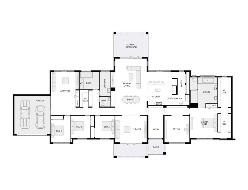 Hermitage Grande Encore luxury acreage house plans