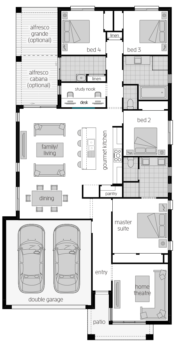 Havana 28 Zero floorplan lhs Havana 28 Zero floorplan lhs