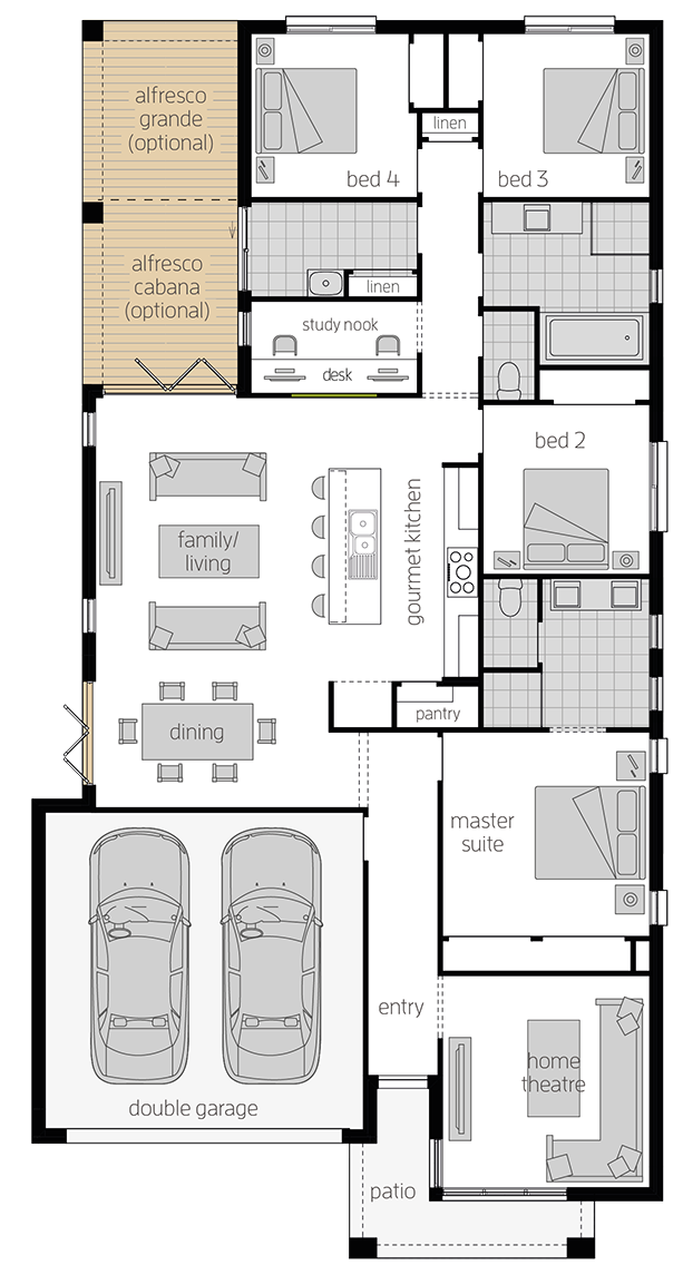 Havana 28 Zero upgrade floorplan lhs Havana 28 Zero upgrade floorplan lhs