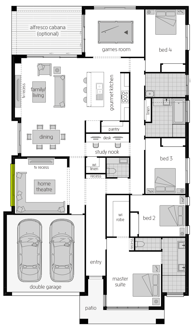 Botanica floorplan lhs Botanica floorplan lhs