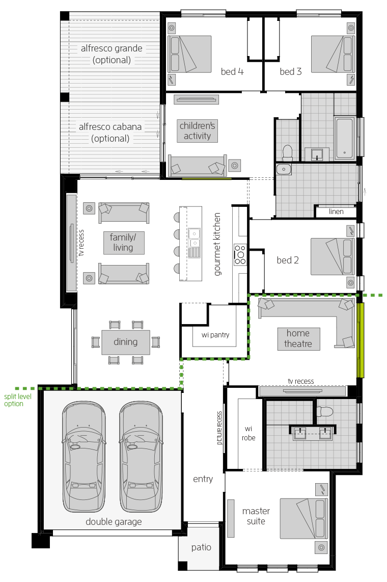 Havana Encore floorplan lhs Havana Encore floorplan lhs