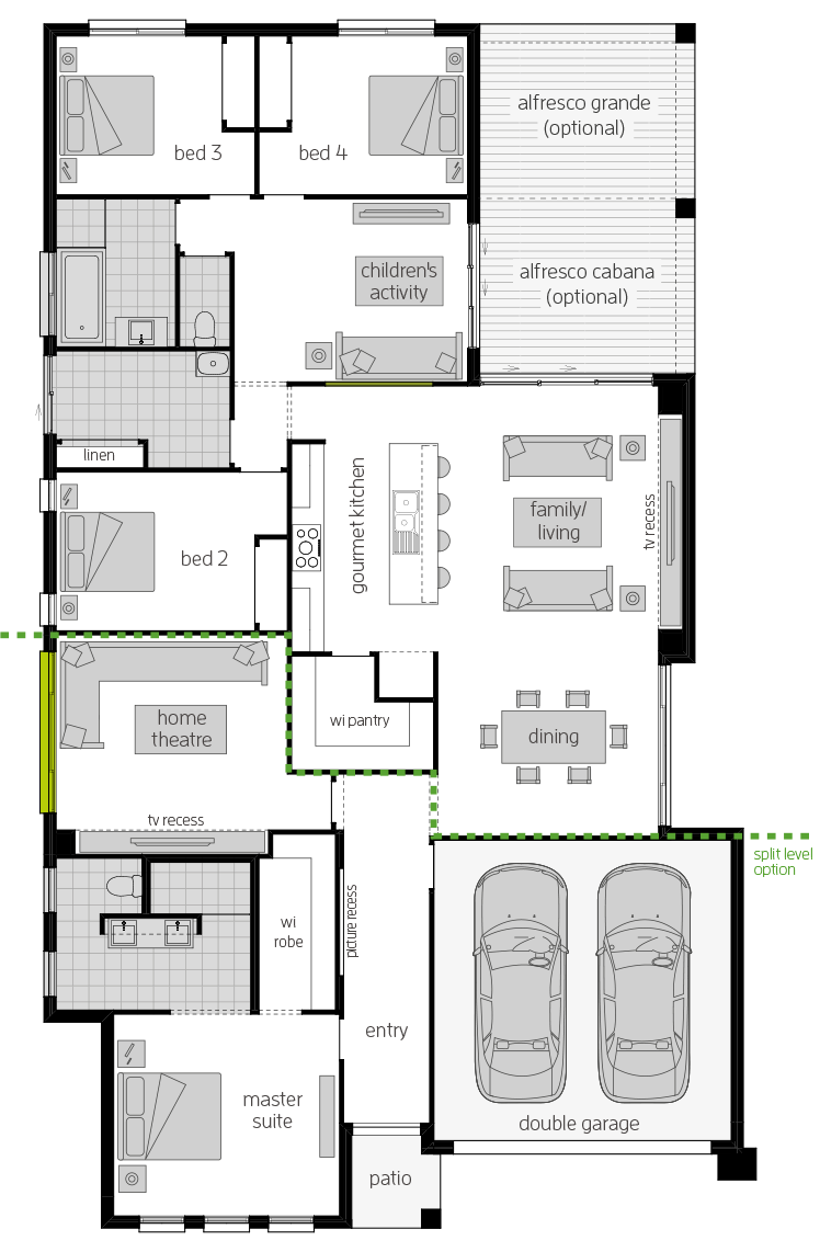 Havana Encore floorplan lhs Havana Encore floorplan lhs
