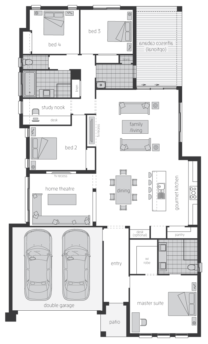 Floor Plan - Ballantine Floor Plan - Ballantine
