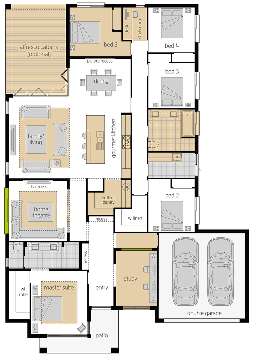 Coolum One Upgrade Floorplan lhs 