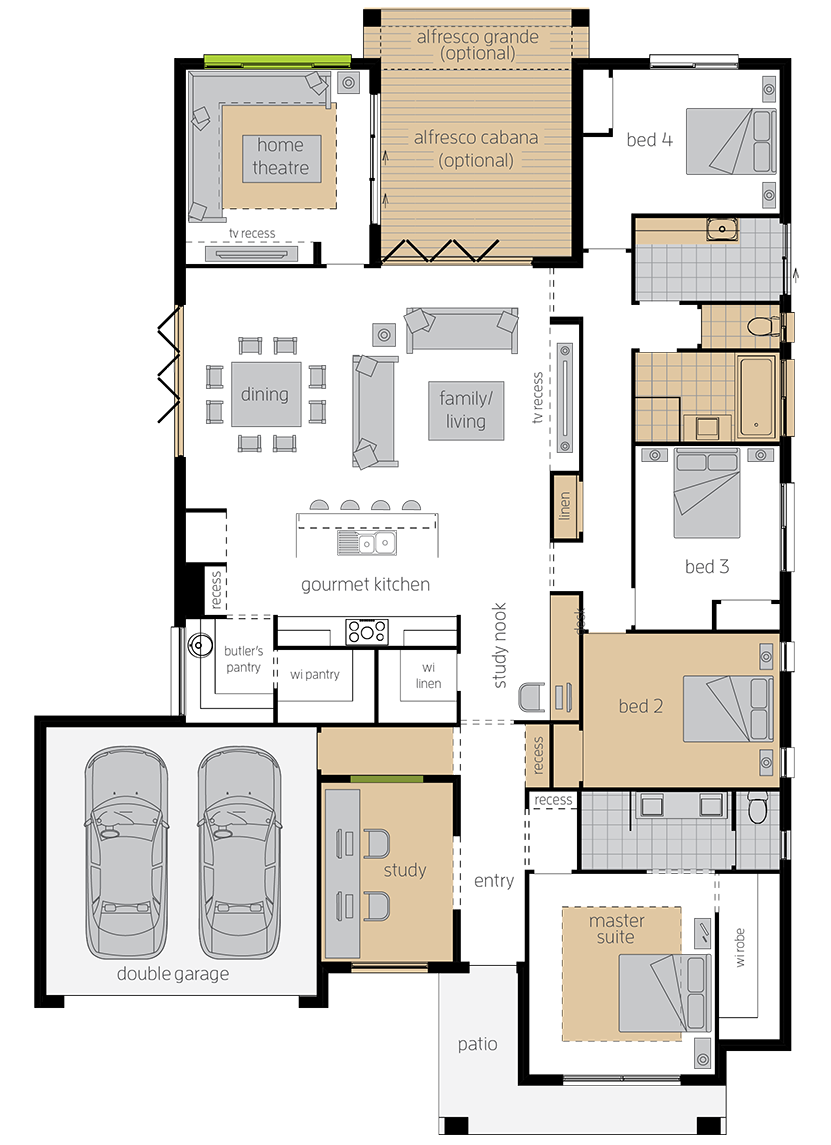 Essington Two upgrade floorplan lhs Essington Two upgrade floorplan lhs