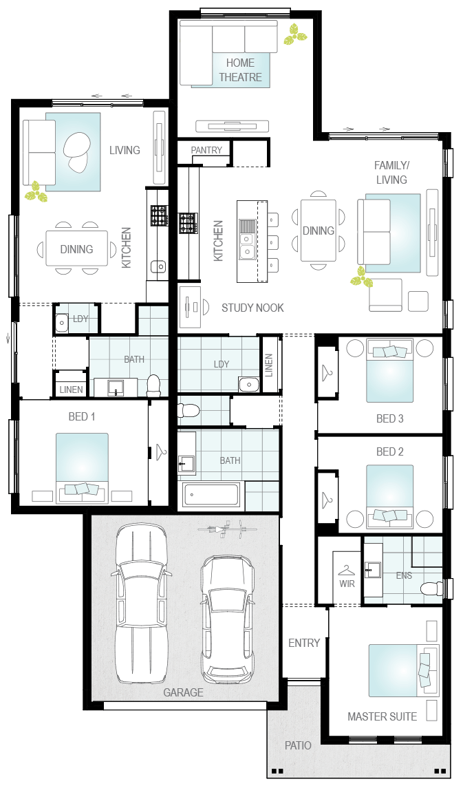 serrano-one-single-storey-home-design-floor-plan-everton-facade-lhs