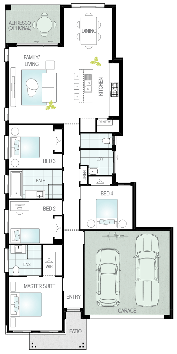 zamora-four-single-storey-home-design-floor-plan-upgrade