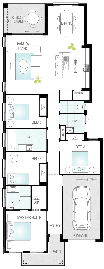 zamora-four-single-storey-home-design-floor-plan