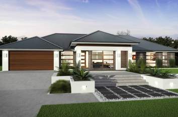 Balinese Tropicana B Facade -Lyndhurst - McDonald Jones Homes