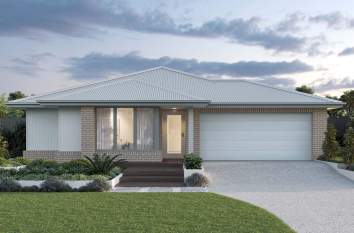 single storey home design amalfi everyday savannah facade