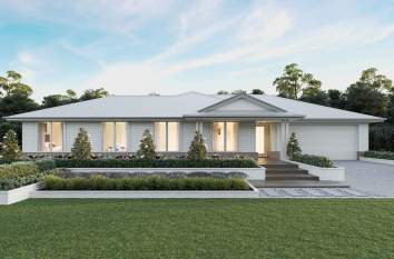 single storey home design everyday azura seaspray facade