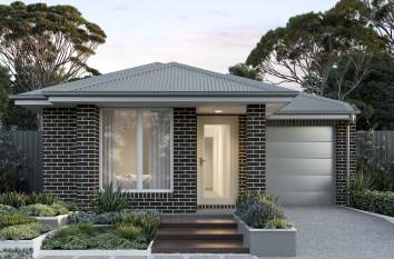 single storey home design benaco one classic facade